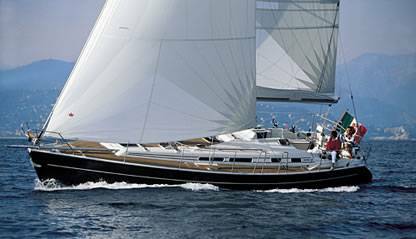 Navigation été Sardaigne sur Rafale (Dehler 41CR)